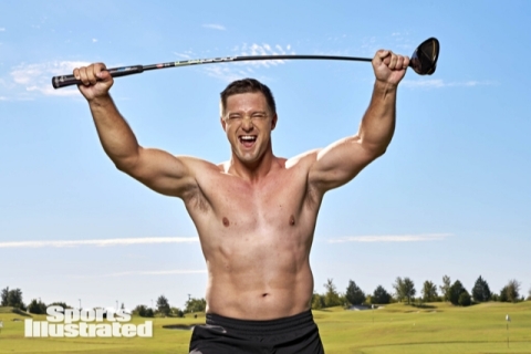 Sports Illustrated 2020 cover featuring golf's Bryson DeChambeau. (Photo: Business Wire)