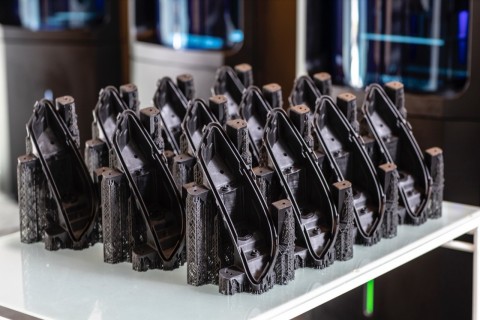 High accuracy parts printed with xPRO410 (fast print photopolymer) on Nexa3D’s NXE400 printer. (Photo: Business Wire)