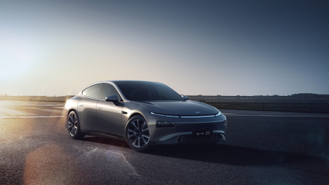 original XPeng P7 smart EV sedan (Photo: Business Wire)