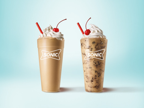 SONIC® Drive-In adds a new, limited time only Shake duo to its lineup of sippable desserts with the new Espresso Shakes. (Photo: Business Wire)