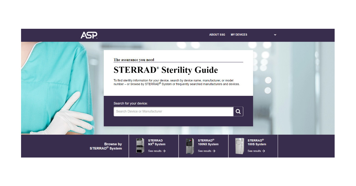 Advanced Sterilization Products Unveils NewandImproved STERRAD