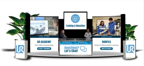 original Attendees at Universal Robots’ virtual Cobot Expo 2.0 November 16-17 will be the first to see the new Education Program showcased. Building on the successful first Cobot Expo in July, the 2.0 version features floorplans organized by the most popular application segments, featuring 19 exhibiting partners, live “on demand” demos, and 15 keynote presentations. The Education Program is featured in a dedicated booth and will be presented in the keynote “Accelerating Tomorrow’s Engineers.” (Photo: Business Wire)
