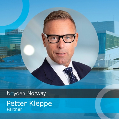 Petter Kleppe, Partner, Boyden Norway (Photo: Business Wire)