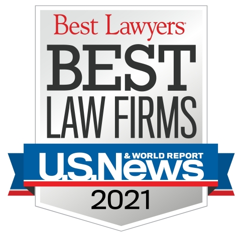 Dorsey has been nationally ranked in 25 practice areas by U.S. News – Best Lawyers “Best Law Firms”. (Logo: Best Lawyers)