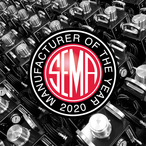 Redline Detection is chosen as SEMA's 2020 Manufacturer of the Year. (Graphic: Business Wire)