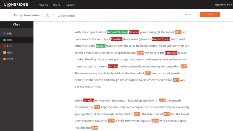 thumbnail Example of text annotation (Graphic: Business Wire)