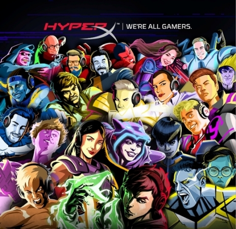 HyperX Announces 25 New Global Heroes (Graphic: Business Wire)