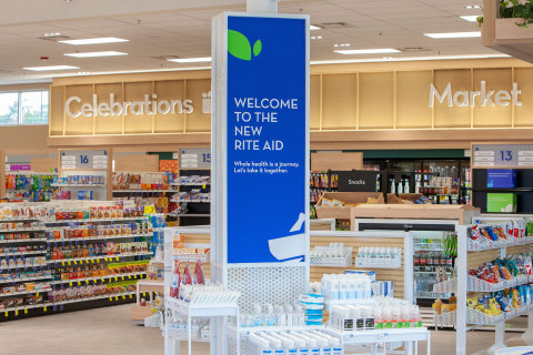 Rite Aid “Stores of the Future” showcase a modern store design concept focused on whole health, revolutionizing the classic drug store experience by bringing pharmacists out from behind the counter and into the open. (Photo: Business Wire)
