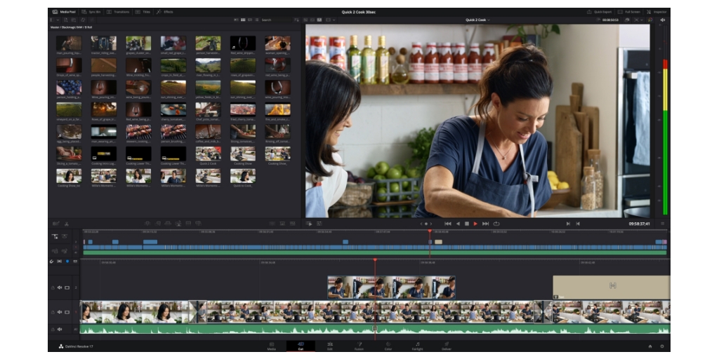 davinci resolve 17 software