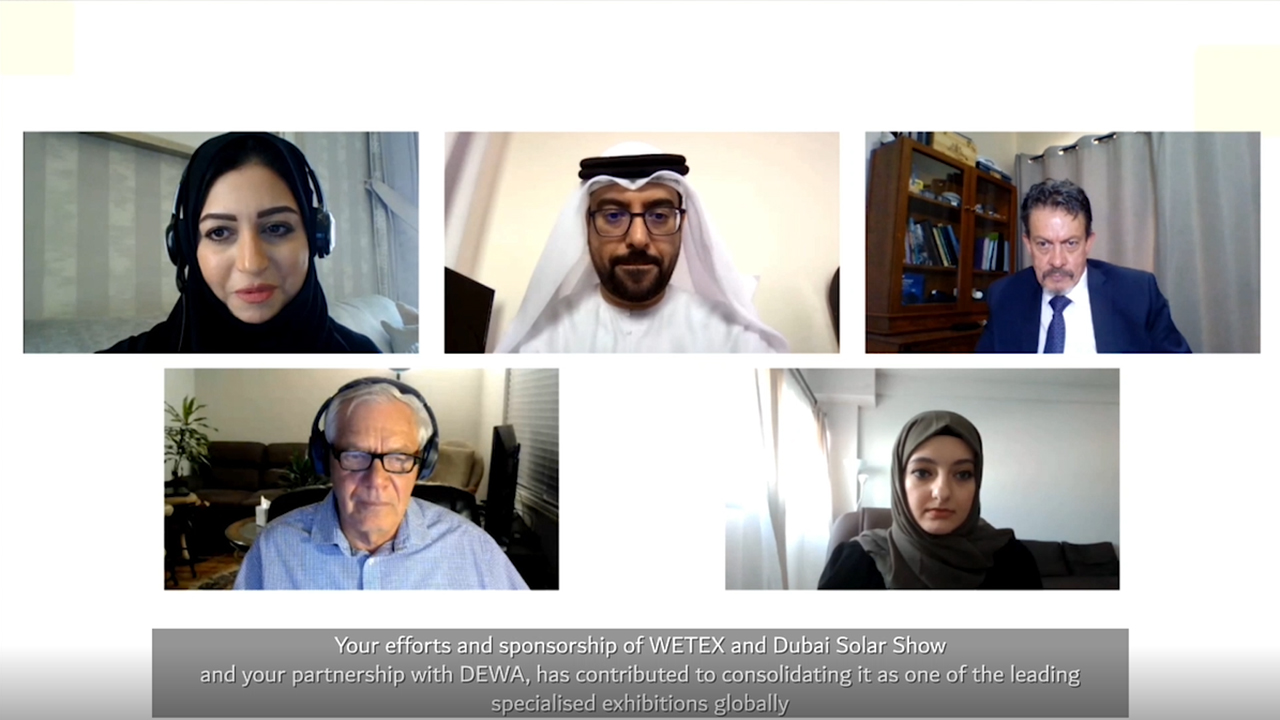 3D virtual WETEX & Dubai Solar Show attracts 63,058 visitors, largest number in its history (Video: AETOSWire).