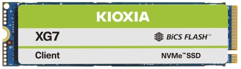 original ハイエンドPC／ワークステーション向けPCIe® 4.0対応クライアントSSD：KIOXIA（キオクシア）XG7シリーズ （写真：ビジネスワイヤ）