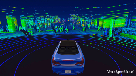 original Velodyne’s lidar sensors provide high-definition, three-dimensional information to autonomous vehicles and smart city solutions with the goal of saving lives, improving mobility and promoting sustainability. (Photo: Business Wire)