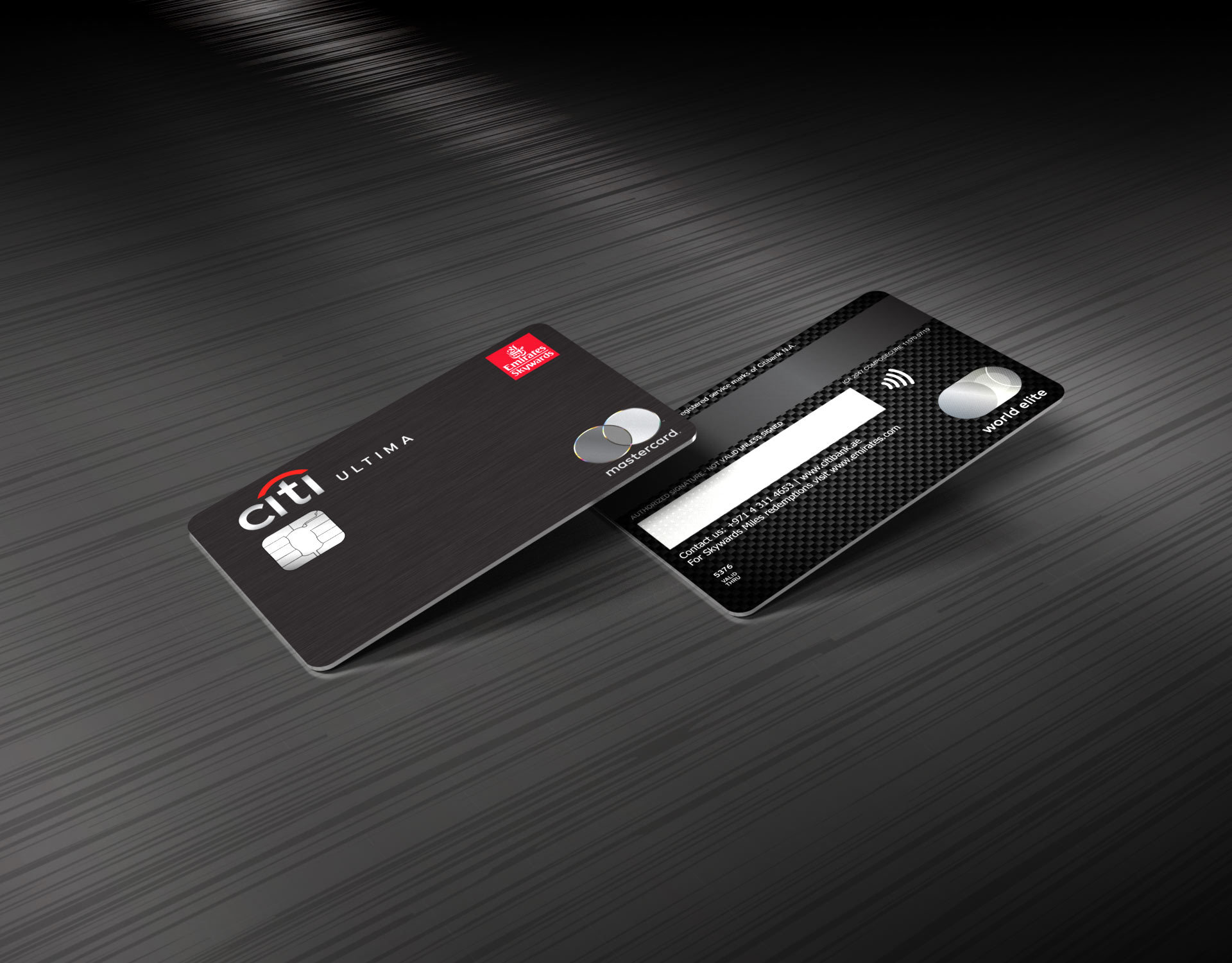 Credit Cards - Black Dual