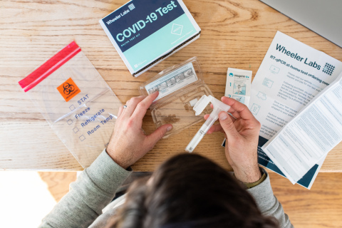 original Wheeler Labs offers a saliva-based COVID-19 test people can take anywhere. (Photo: Business Wire)