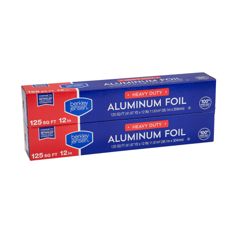 BJ's members can store and savor Thanksgiving leftovers with easy solutions, such as Berkley Jensen Heavy-Duty Aluminum Foil, 2 pk./125 sq. ft. (Photo: Business Wire)