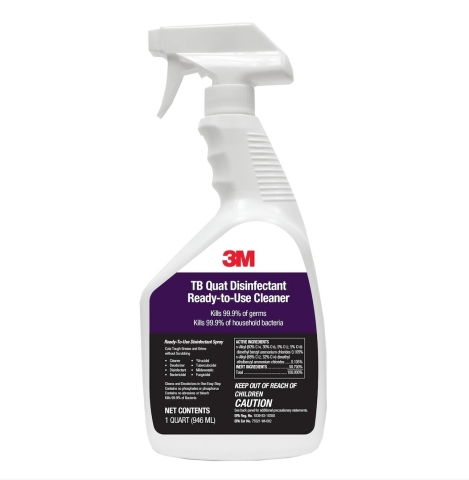 3M’s TB Quat Disinfectant Ready-to-Use Cleaner (Photo: Business Wire)