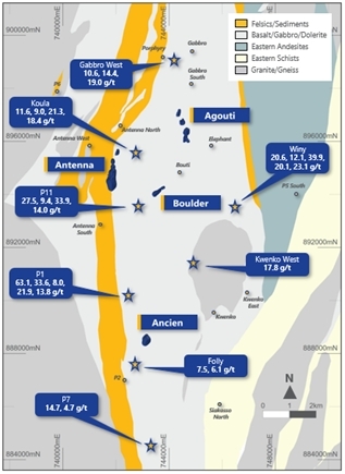 Fig 3. Seguela Regional Reconnaissance (Graphic: Business Wire)