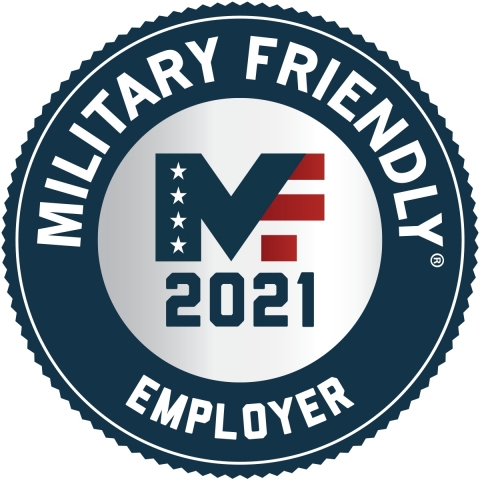 Ryder has earned the Military Friendly Employer recognition for two consecutive years. (Graphic: Business Wire)