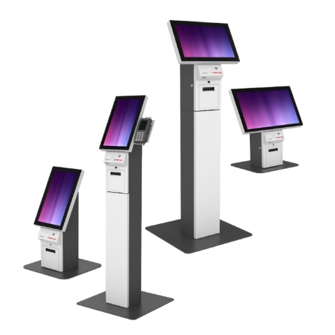 Posiflex Mercury Series of Compact, Modular Self-Service Kiosks (Photo: Business Wire)