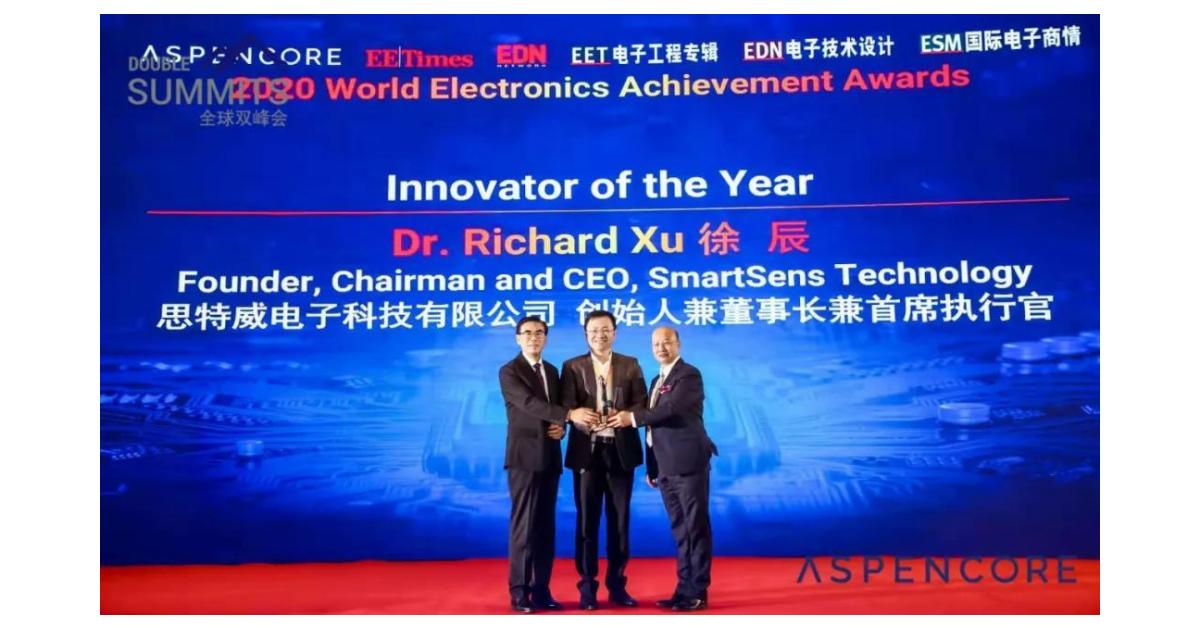 SmartSens Founder and CEO Dr. Richard Xu Named Innovator of the Year at