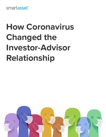 SmartAsset's white paper, "How Coronavirus Changed the Investor-Advisor Relationship" (Graphic: Business Wire)