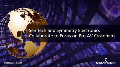 Semtech and Symmetry Collaboration (Graphic: Business Wire)