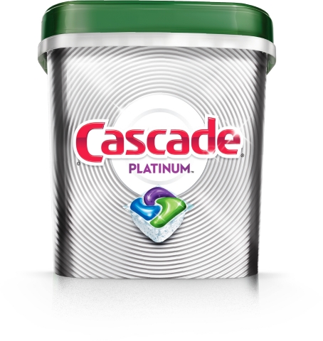Save 100 gallons of water a week this holiday season by running your dishwasher with Cascade Platinum every night, instead of washing all those dishes by hand.