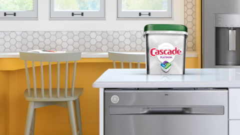Cascade and GE Appliances Are on a Mission to Help You Save Water This Holiday Season