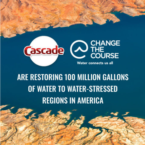 Cascade and GE Appliances Are on a Mission to Help You Save Water This Holiday Season