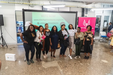 The Black Girl Ventures team. (Photo: Business Wire)