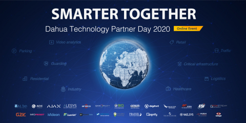 thumbnail Dahua Technology to Host Online Partner Day 2020 with 26 Technology Partners (Graphic: Business Wire)
