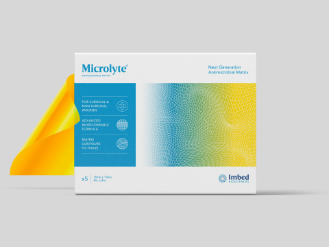 Microlyte Matrix is the next-generation antimicrobial bioresorbable wound dressing for management of burns, surgical wounds and chronic ulcers. (Photo: Business Wire)