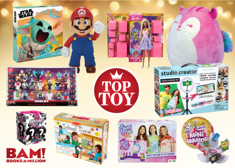Books-A-Million's Top 10 Toy Picks for Holiday 2020 (Photo: Business Wire)