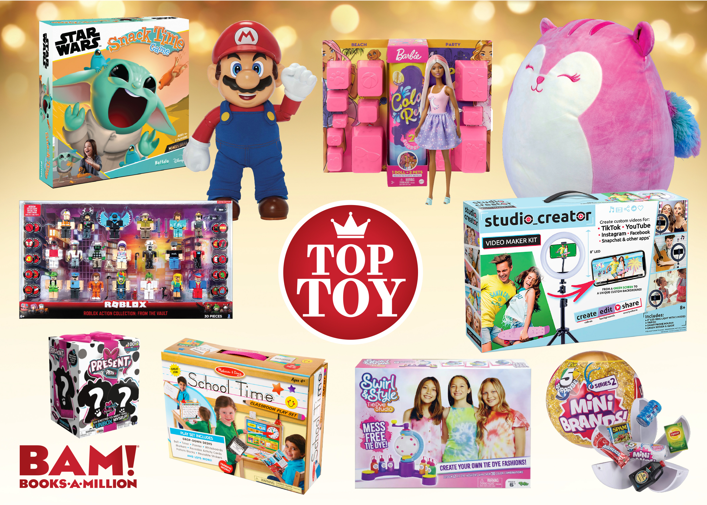 Books A Million Announces Its Top Toy Picks For Holiday 2020 Business Wire - i want you roblox long stockings id