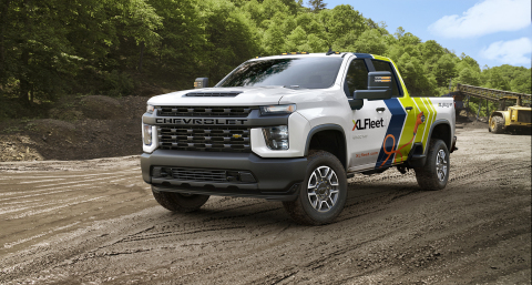 XL's plug-in hybrid electric drive technology can now be installed onto a range of commercial fleet vehicles from General Motors, including popular Silverado and Sierra pickup trucks. (Photo: XL Fleet)