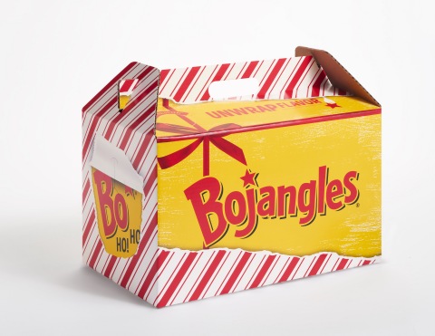 Unwrap a Bojangles Holiday Big Bo Box this season for delicious chicken and fixin's and then reuse your box for holiday decorations for a chance to win BIG! (Photo: Bojangles')