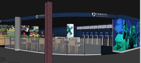 Rendering for proposed FanDuel Sportsbook retail location. (Photo: Business Wire)