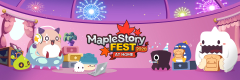 MapleStory Fest at Home 2020 Banner (Graphic: Business Wire)