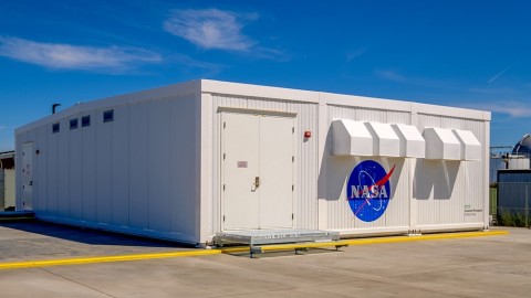 NASA’s Modular Supercomputing Facility, where its Aitken supercomputer is housed, at NASA’s Ames Research Center in Mountain View, California. Image credit: NASA Ames Research Center