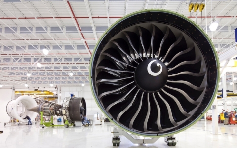 Celebrating 25 years of service today, the GE90 engine has been among the most reliable in the industry with a world class dispatch reliability rate of 99.97 percent. (Photo: Business Wire)