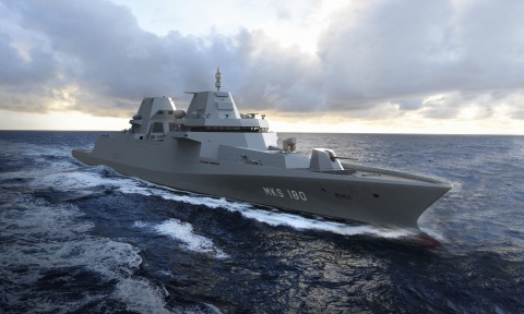 MKS 180 frigate © Damen Schelde Naval Shipbuilding