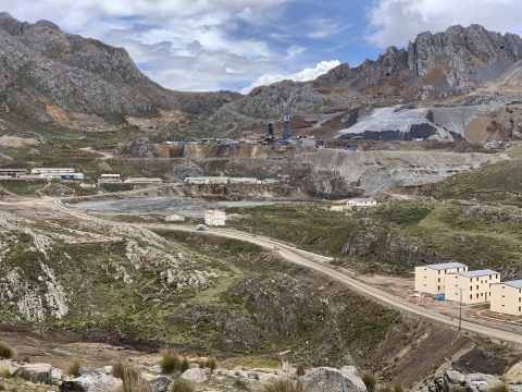 Photo 1: Yauricocha Mine, aerial view (Photo: Business Wire)