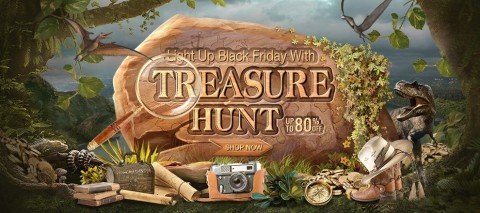 Light Up Black Friday with Treasure Hunt (Photo: Business Wire)