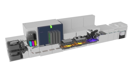 With intelligent automation, Baltoro uses 50% less ink than competitor presses. (Photo: Business Wire)