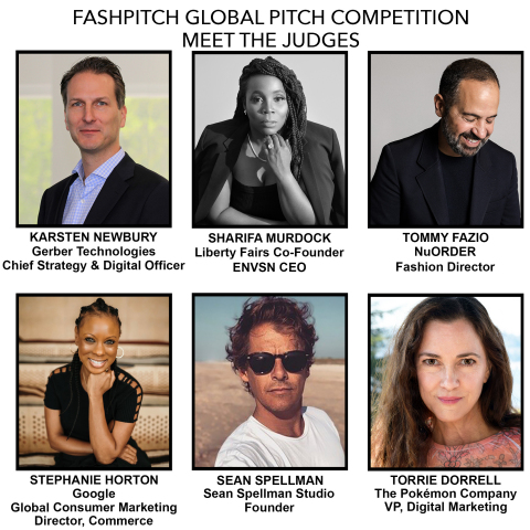 Fashwire Announces the Top Ten Finalists for its Inaugural FashPitch Competition with Influential Panel of Industry Expert Judges (Graphic: Business Wire)