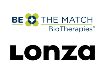 Be The Match BioTherapies and Lonza Logo