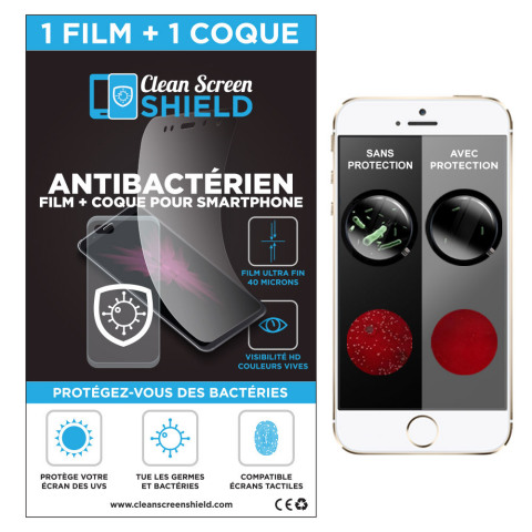 Aeriashield, coque antibactérienne pour smartphones iPhone et Samsung (Photo: Business Wire)