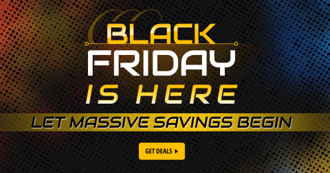 Newegg's Black Friday savings kick off today and last straight through to midnight on Cyber Monday (Graphic: Business Wire)