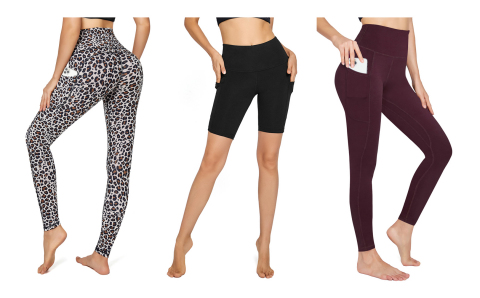 Letsfit’s premium high-waisted leggings feature breathable, durable, non-see-through material that allows you to stretch, squat, and move with ease without sweating through – no matter how hard the workout. (Photo: Business Wire)