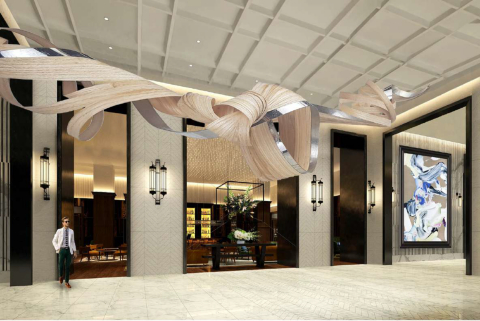 original Park Hyatt London River Thames Lobby (Photo: Business Wire)